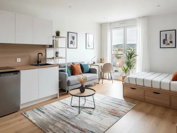 Appartement 1 pièce 22 m² 