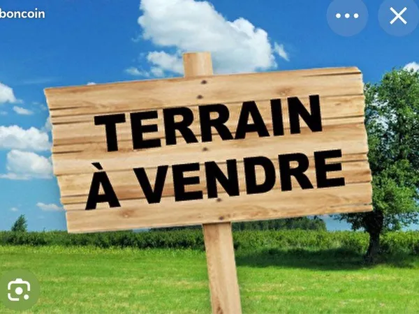 Terrain viabilisé 