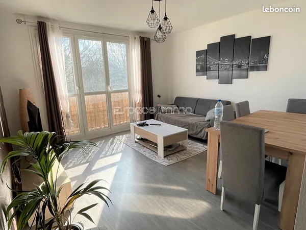 Appartement 3 pièces 61 m² 