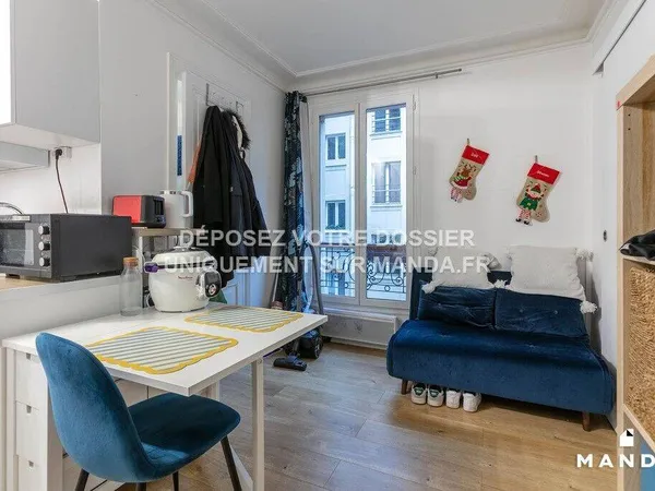 Appartement 2 pièces 23 m² 