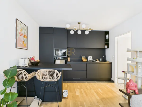 Appartement 3 pièces 54 m2 + balcon + parking Écoquartie 