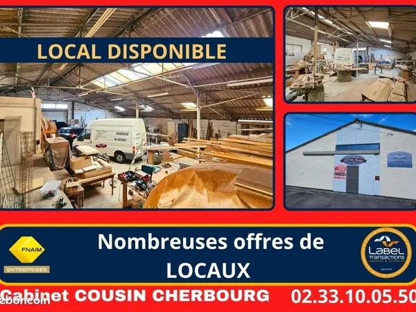 Local industriel 255 m² 