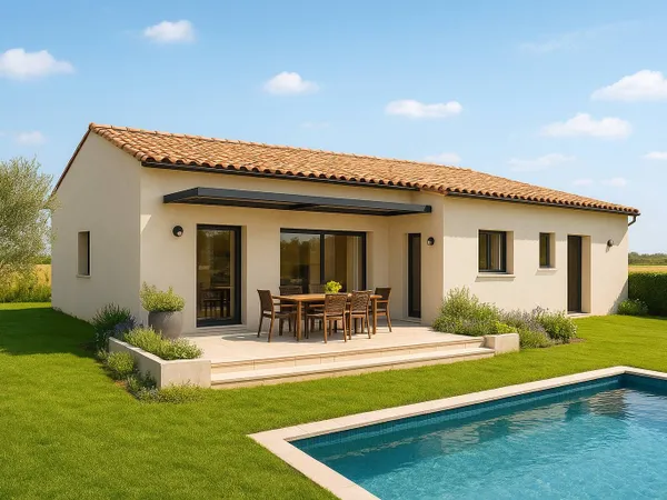 VILLA DE PLAIN PIED NEUVE - VAISON PROCHE CENTRE 