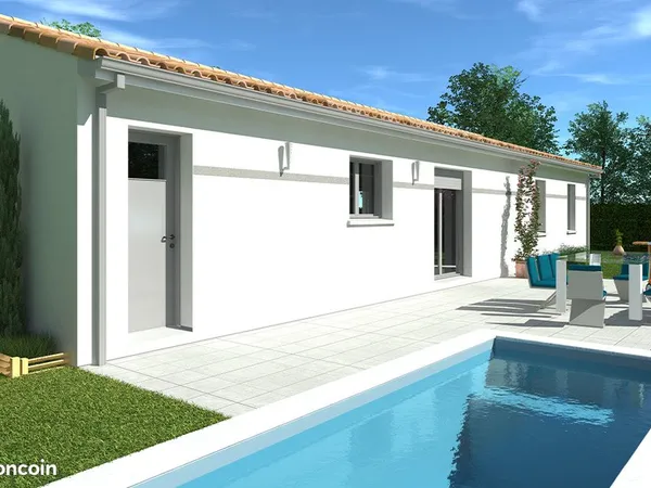 Terrain 640 m² Podensac 