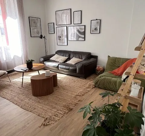 Chambre dans maison meublée en coliving 