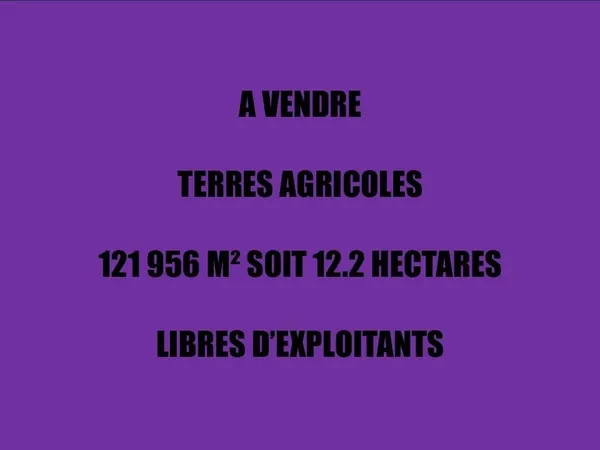 Terrain 122000 m² 
