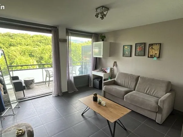Studio meublé 25 m² avec balcon 