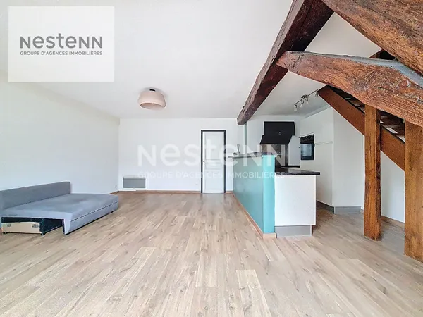 Coup de coeur ! Duplex quartier Châtelet, vue Cathédrale, petite copropriété ravalée ! 