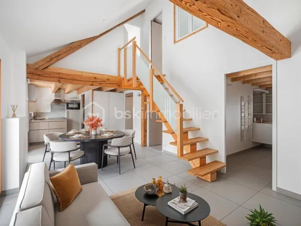 Duplex 4 pièces 80 m² 