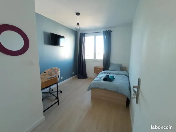 2 chambres en colocation 