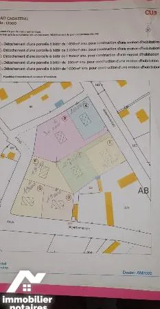 Terrain 1000 m² 