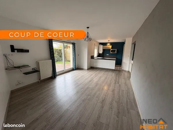 Appartement 2 pièces 61 m² 