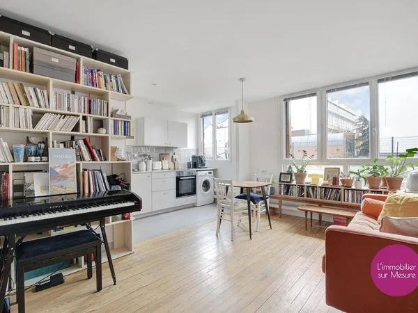 Appartement 2 pièces 38 m² 
