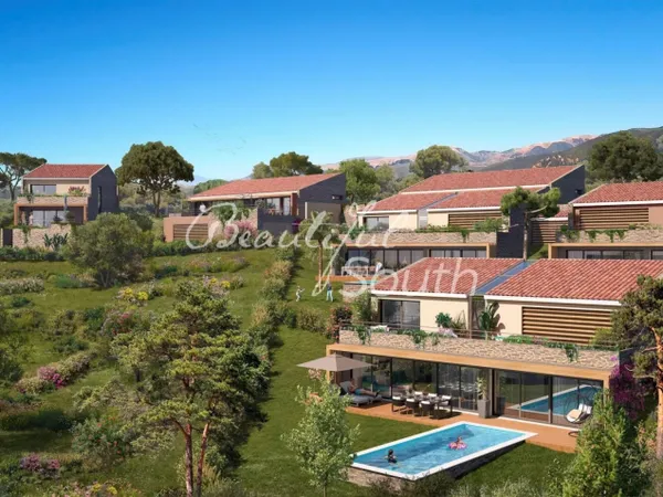 VILLA HAUT DE GAMME, TYPE T4 (LOT 5), VUE MER, BANYULS-SUR-MER 