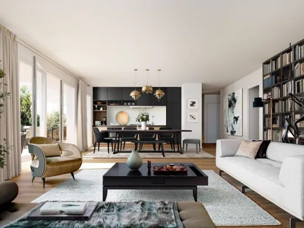 Très Grand Type 3 avec GRANDE TERRASSE de 14 m2 ! Plein Centre du VILLAGE !!! 
