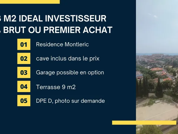Appartement 3 pièces 63 m² 