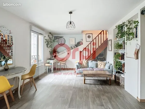 Duplex 3 pièces 64 m² 