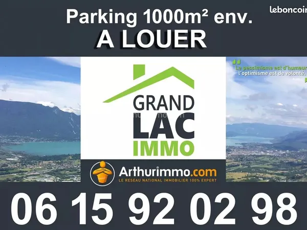 Terrain 1000 m² Voglans 