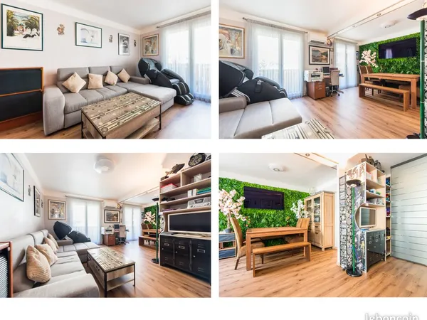 À vendre - Appartement T3 (ancien T4) - 68 m² - Marseille 5ème - Quartier Sakakini 