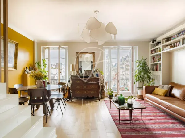 Paris 15e - PASTEUR - Duplex à vendre - 6 pièces - 89,39m² Carre 