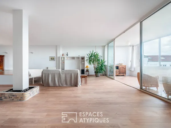 Loft de plain pied à réinterpréter 