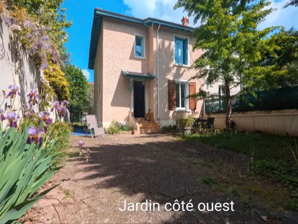 Vends maison 110m² 4 chambres, jardin, atelier 