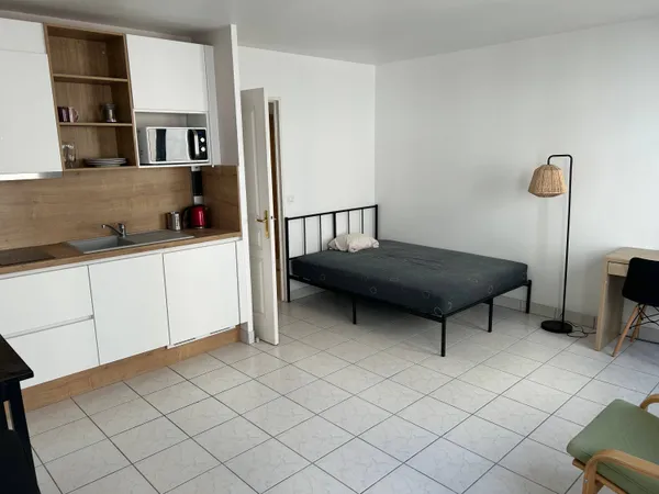 Studio T1 (27,7m²) meublé à louer à Lyon 3 
