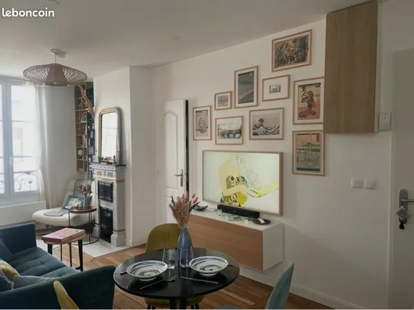 Appartement T2 - Dernier étage - Paris 14e / Alésia 