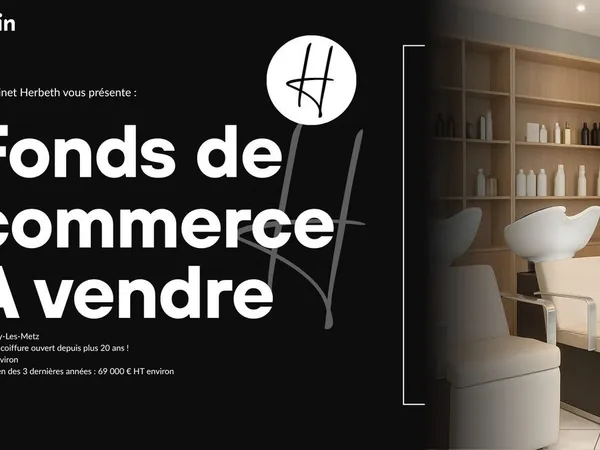 Fonds de commerce 80 m² Montigny-lès-Metz 