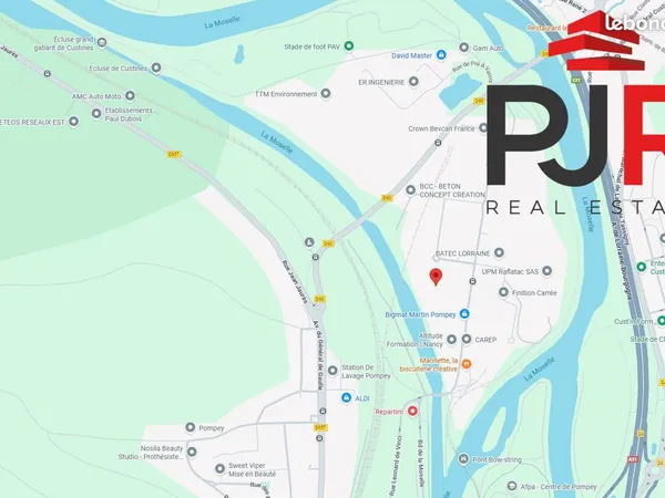 Bureaux 1085 m² Pompey 