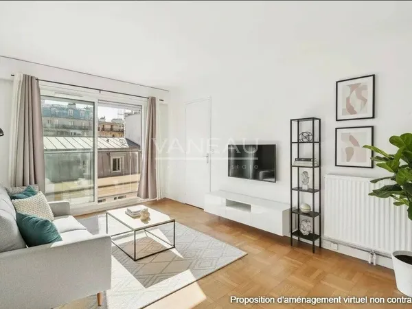 Studio 1 pièce 25 m² 