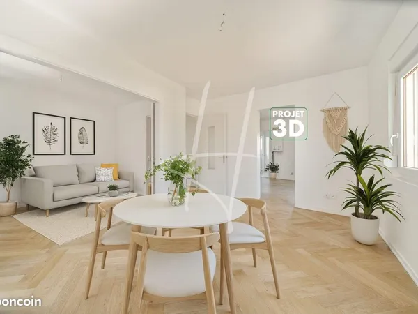 Appartement 4 pièces 72 m² 