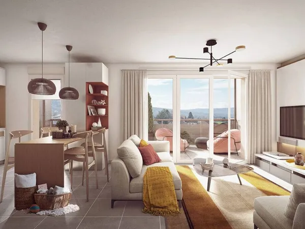 Appartement 2 pièces 43 m² 