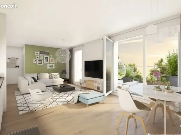 Appartement 2 pièces 46 m² 