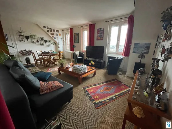 Appartement Rouen 3 pièce(s) 57.29 m2 SOIT 61.42 AU SOL 