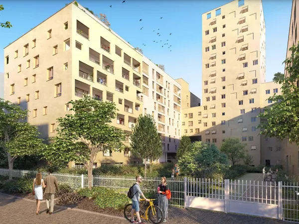 T4 de 87,92 m2 , au 16ème et Dernier étage ,Terrasse de 79 m2 