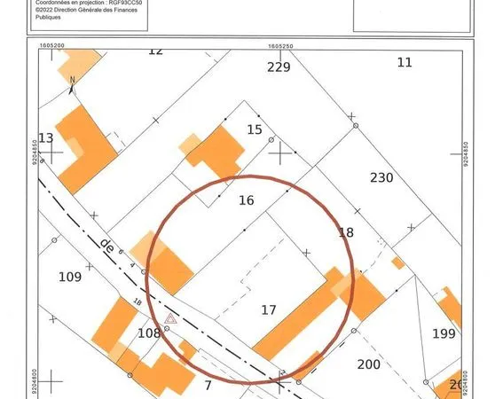 Terrain 489 m² TOURS EN VIMEU 