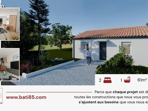 Maison 62 m² Maisdon Sur Sevre 