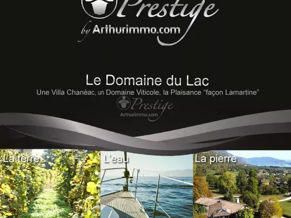 Le Domaine du Lac : vue idyllique du massif de Belledonne jusqu 
