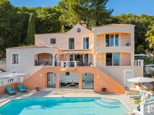 Villa provençale avec vue panoramique sur la mer - Vallauris 