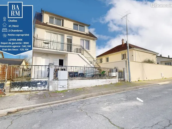 Appartement 3 pièces 42 m² 