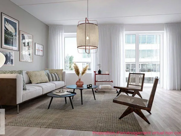 Appartement 2 pièces 37 m² 