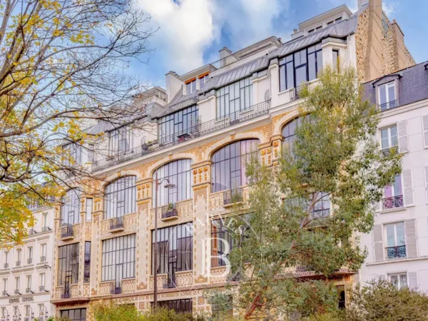 Paris 14 - Raspail - Atelier d'artiste traversant - Vue dégagée 