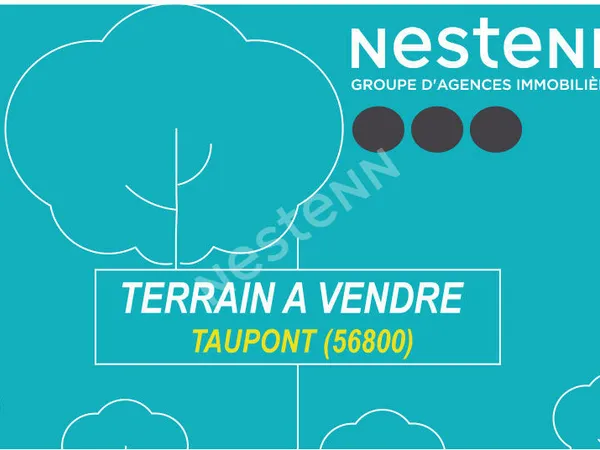 Terrain de 535 m² à Taupont (56800) 