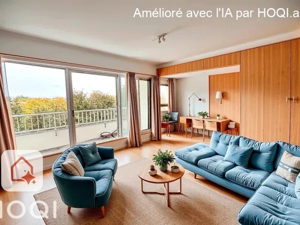 SPACIEUX ET LUMINEUX APPARTEMENT AVEC LOGGIA PLEIN CENTRE ST-GRATIEN 