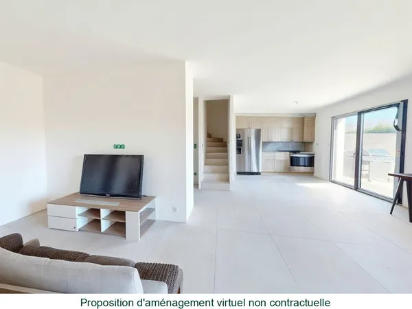 Maison T4 neuve de 86 m2 avec garage et jardin Proche comm 