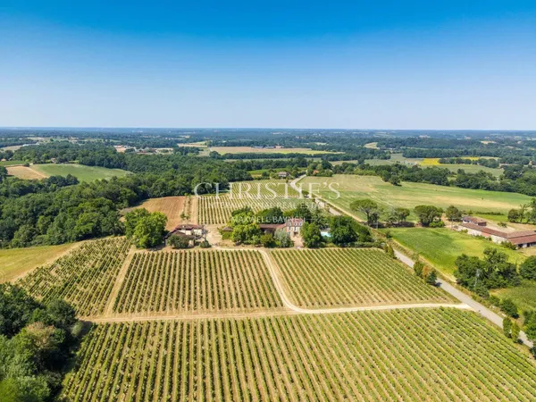 Vente Superbe domaine de Bas Armagnac Biologique 