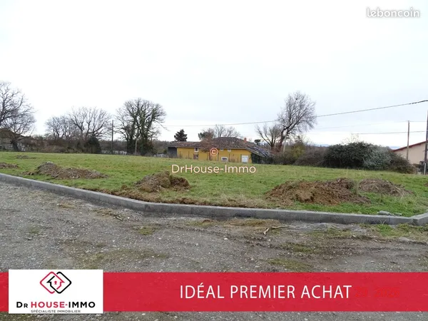 Terrain 953 m² poucharramet 