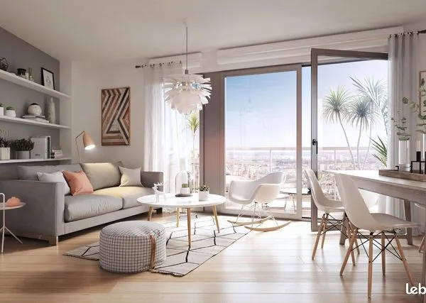 Appartement 3 pièces 62 m² 