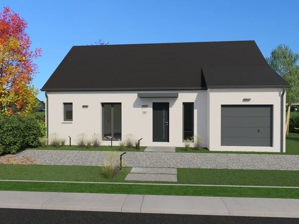 Maison 2 pièces 75 m² 